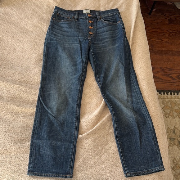 J. Crew Straightaway Jean Button Fly - Picture 2 of 7
